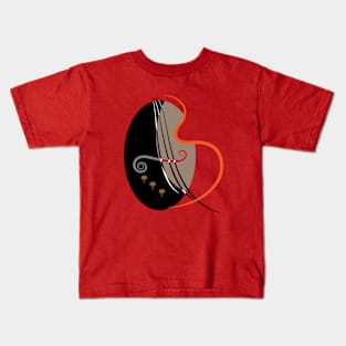 Abstract guitar Kids T-Shirt